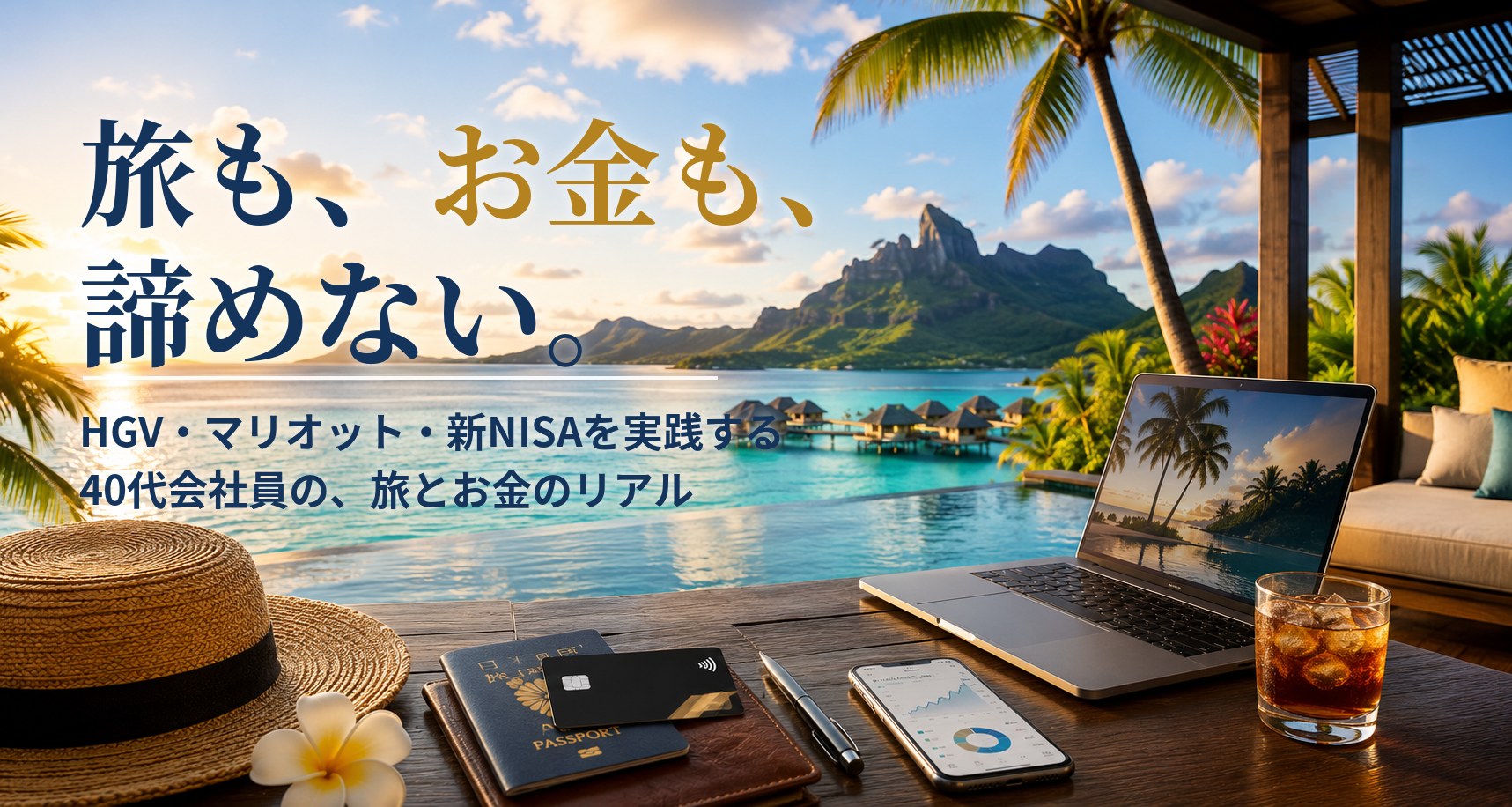 旅とお金で自由な人生を目指す40代のブログ タビカネ